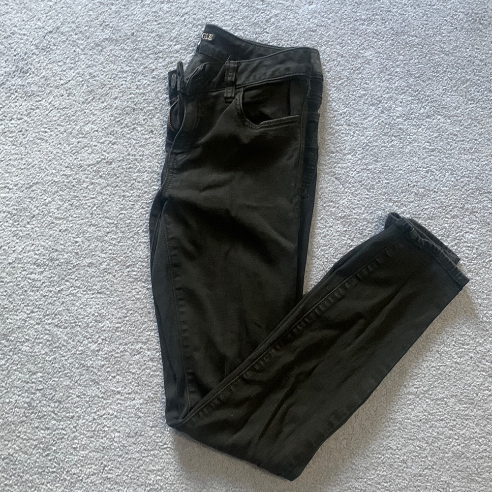 Black American Eagle Jeggings